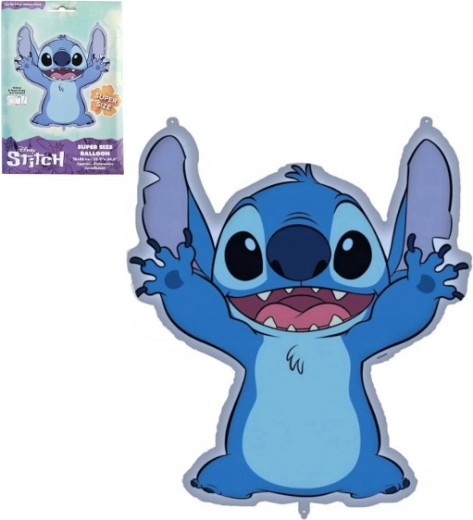 Balon folie Stitch 76 × 88 cm