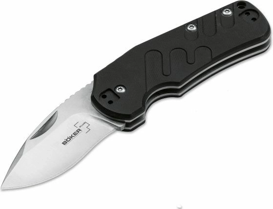 Böker Plus Worldwide cuțit de buzunar 6,8 cm, negru, G10