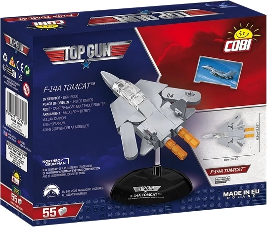 Cobi Top Gun F-14A Tomcat kit de construcție avion 1:300