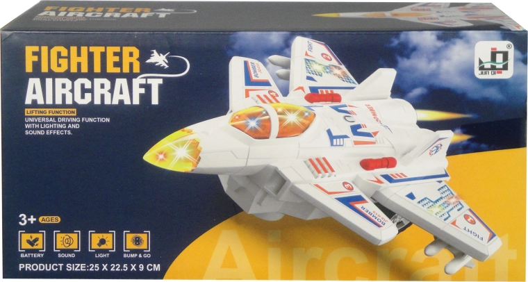 Avion cu reacție cu efecte luminoase și sonore