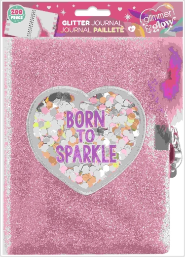 Jurnal sclipitor Born to sparkle - 1 bucată