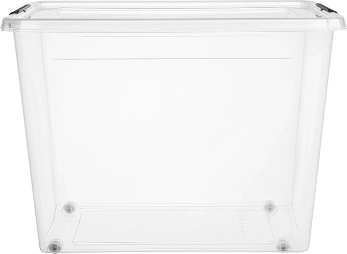 SimpleStore cutie de depozitare cu capac pe roți 80 l