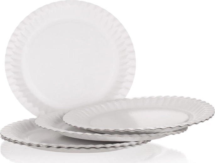 Farfurii de hârtie MY PARTY 23 cm (12 buc)