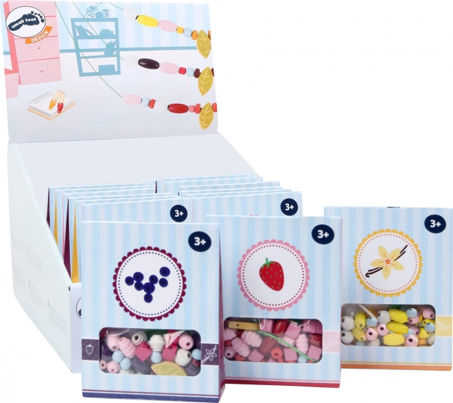 Small foot mărgele din lemn Candy