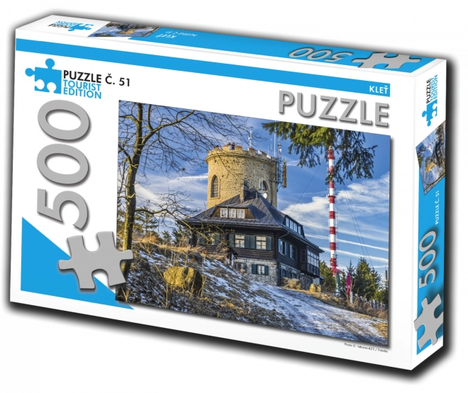Puzzle Tourist Edition Kleť 500 piese