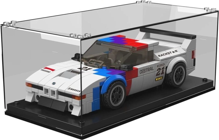 Set de construcție mașină sport albă 411 piese