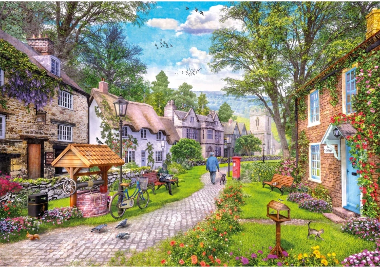 Puzzle GIBSONS O clipă de liniște 500 de piese