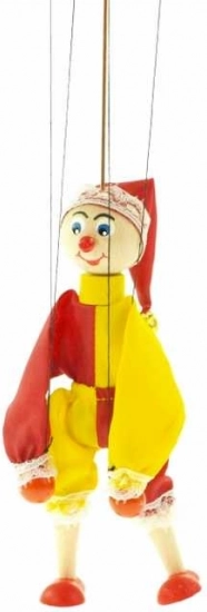Marionetă din lemn Kašpárek
