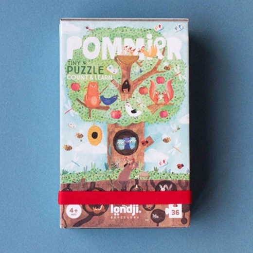 Puzzle de buzunar Tiny Mărul 36 piese LONDJI