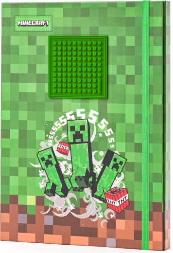 Coperți din carton A4 Pixie Crew & Minecraft