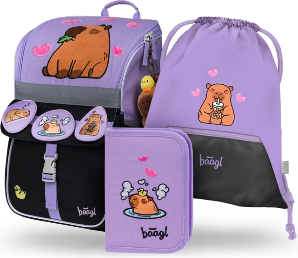Set BAAGL 3 Zippy Capibara