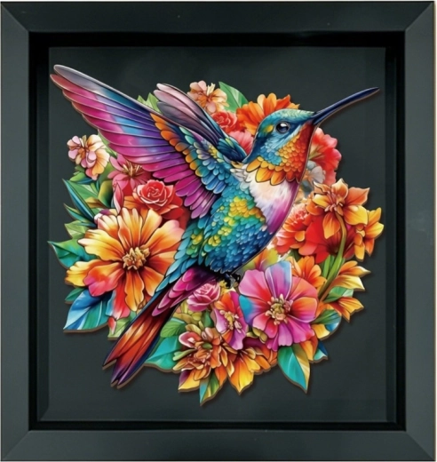 2Kids Toys puzzle din lemn Colibri
