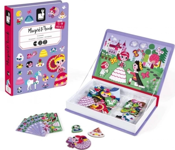 Janod Magnetibook Prințese