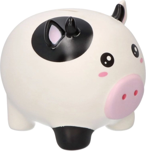 Pușculiță mare văcuță din PVC