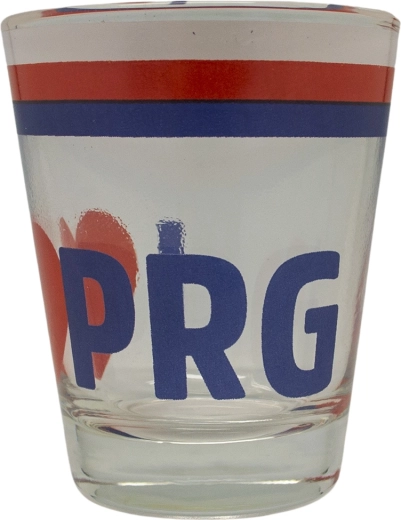 Păpușă Praga inimă din sticlă