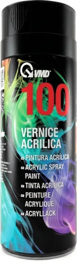 Email acrilic spray pentru metal, plastic și lemn, 400 ml, alb mat