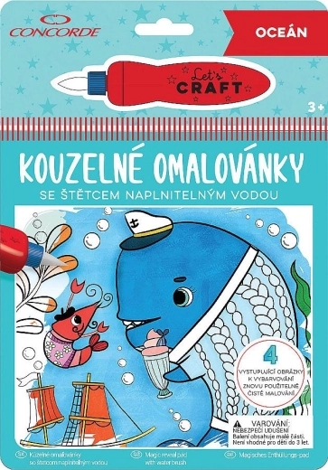 Cărți de colorat magice CONCORDE ocean