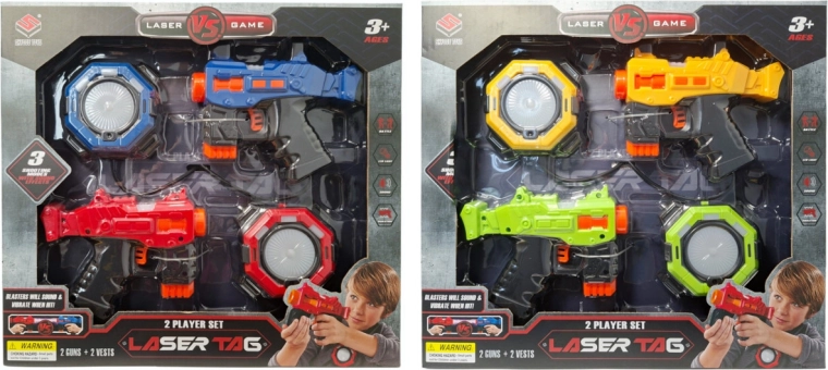 Pistol laser pe baterii cu contor de puncte - 1 bucată