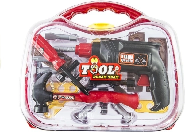 Set de unelte pentru copii în valiză, 22 piese