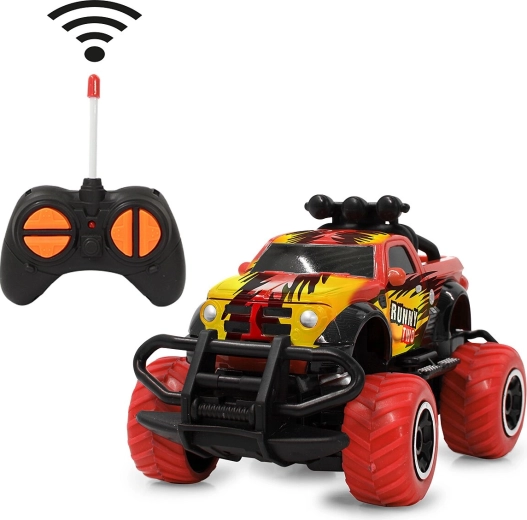 Jamara Runny Two RC monster truck 1:43 roșu 40 MHz