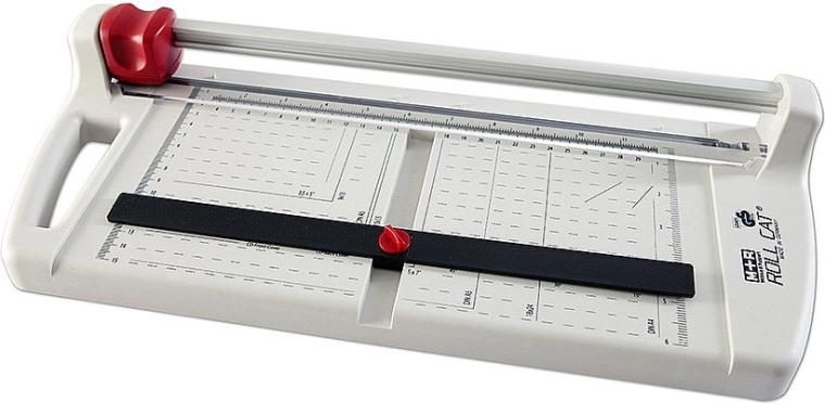 Tăietor rotativ A4 M+R, din plastic, alb