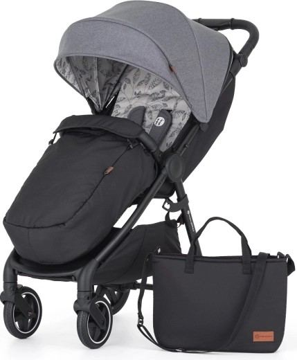 Cărucior sport Petite&Mars Royal3 Black Ultimate Grey