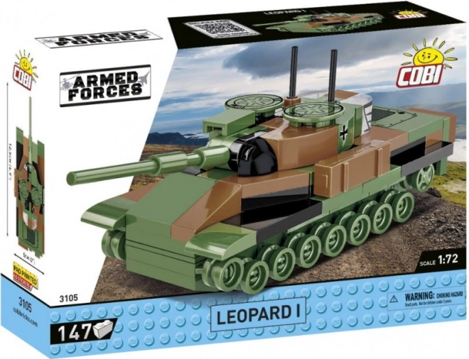Set de construit tanc LEOPARD I 1:72 – 147 piese
