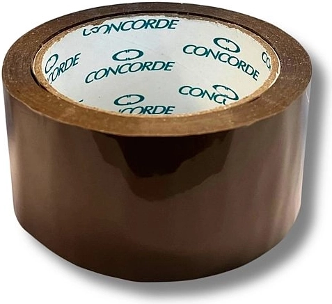 Bandă adezivă de ambalare CONCORDE 48 mm x 66 m, maro