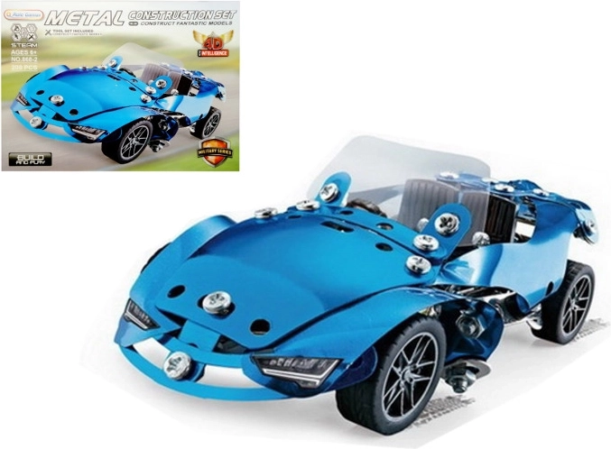 Set de construcție metalic – mașină sport