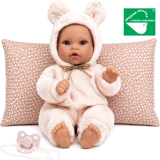 Păpușă realistă bebeluș Antonio Juan Kika cu funcție de mișcare, 27 cm