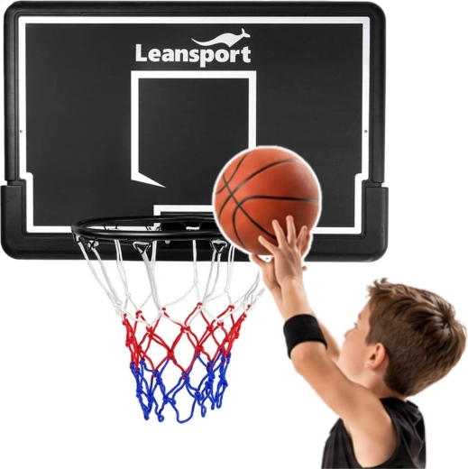 Leansport coș de baschet suspendat cu panou de 90 cm