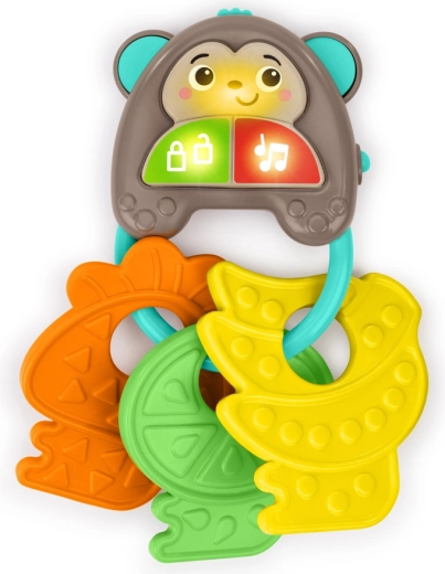 Bright Starts chei muzicale MonKeys pentru bebeluși 6m+