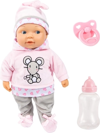 Păpușa BAYER Lisa cu ochi magici, 38 cm