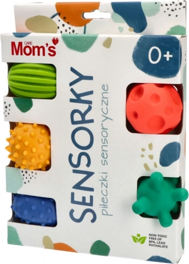 Bile senzoriale pastelate SENSORKY – set 5 buc.