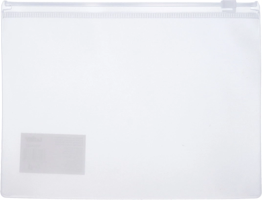 Mapă transparentă cu fermoar 33 x 24 cm