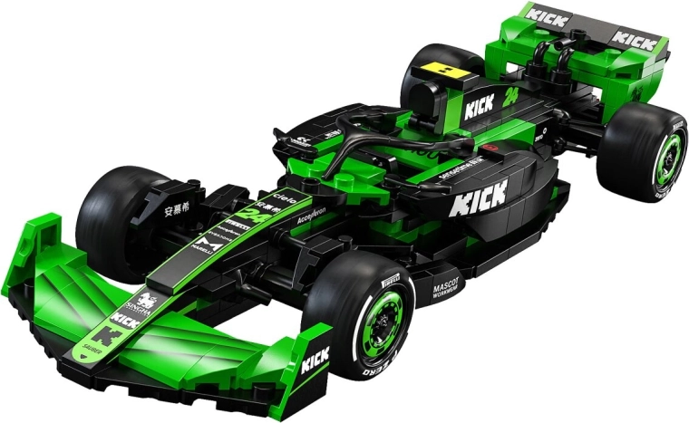 CaDA KICK Sauber F1® Team C44 2024, set de construcție verde