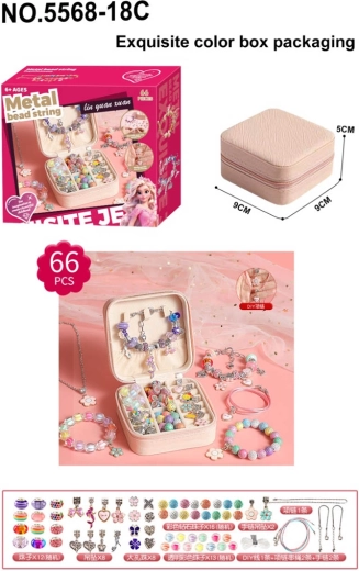 Mega set pentru confecționarea brățărilor cu cutie de bijuterii