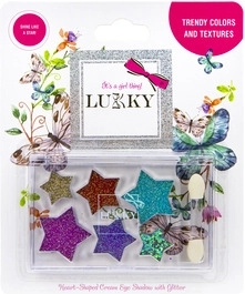 Lukky farduri strălucitoare cremoase pentru ochi cu aplicator