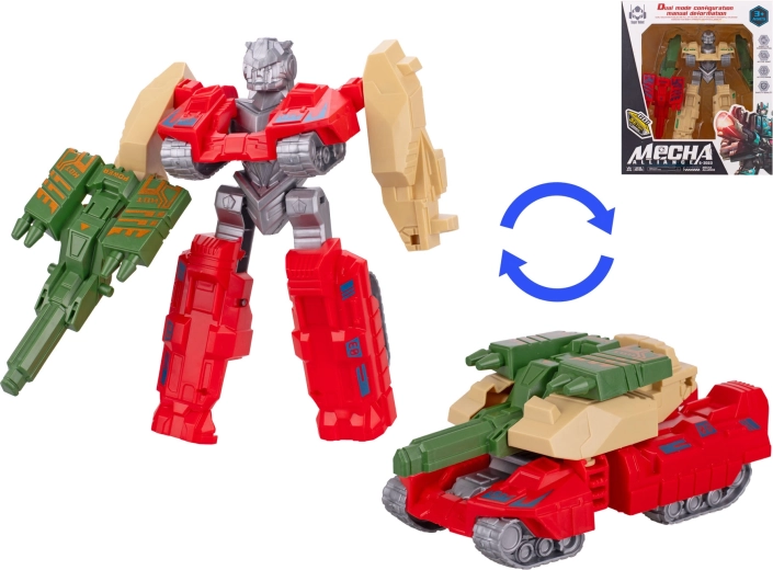 Tanc/robot transformabil 16,5 cm
