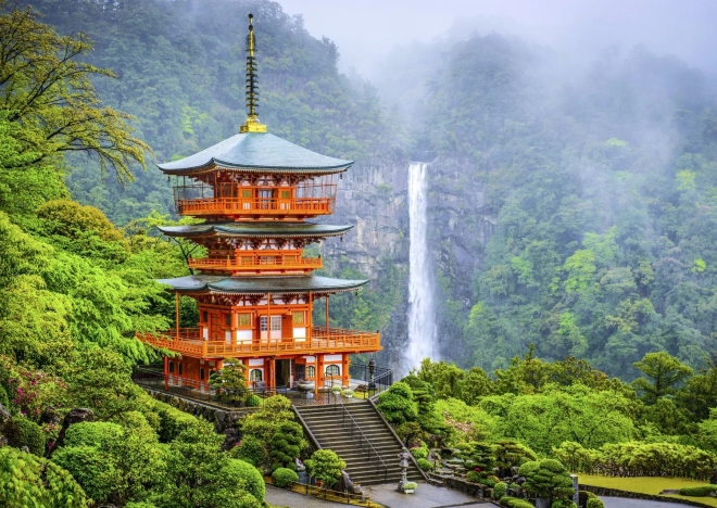 Puzzle Pagoda Seiganto-ji Japonia 1000 piese