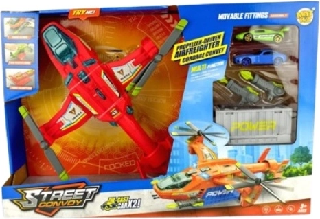 Transportor de elicopter cu efecte luminoase și sonore