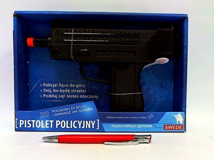 Pistol pentru copii cu sunete în limba polonă