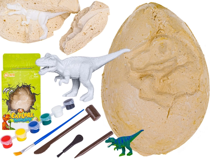 Săpături arheologice – ou de dinozaur pentru micuțul arheolog - 1 bucată