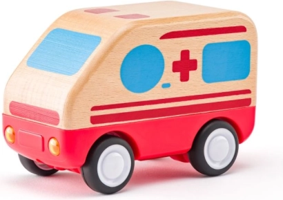 Ambulanță cu efecte de sunet și lumină