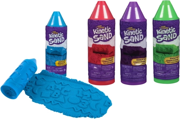 Kinetic Sand ștampilă tip rolă cu 4 rotițe Spin Master