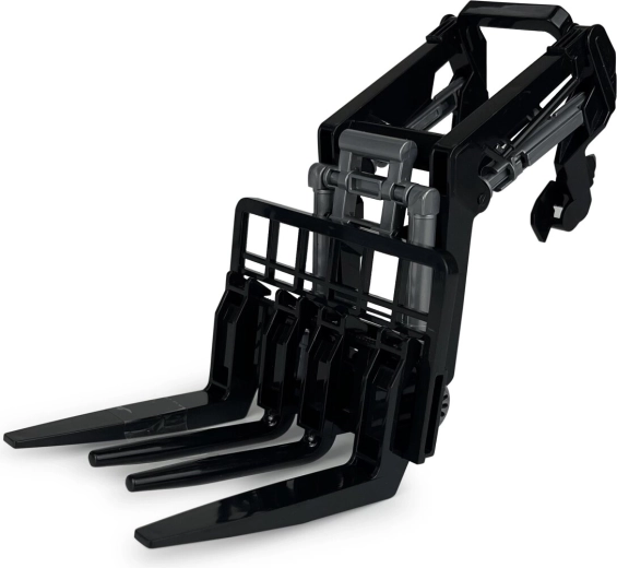 Încărcător frontal cu furci și 4 baloți de fân pentru tractorul RC JAMARA 1:24S