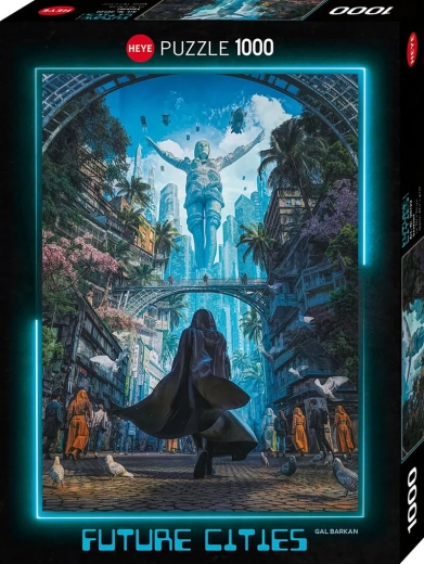 Puzzle Heye Future Cities: Sentinel, 1000 de piese
