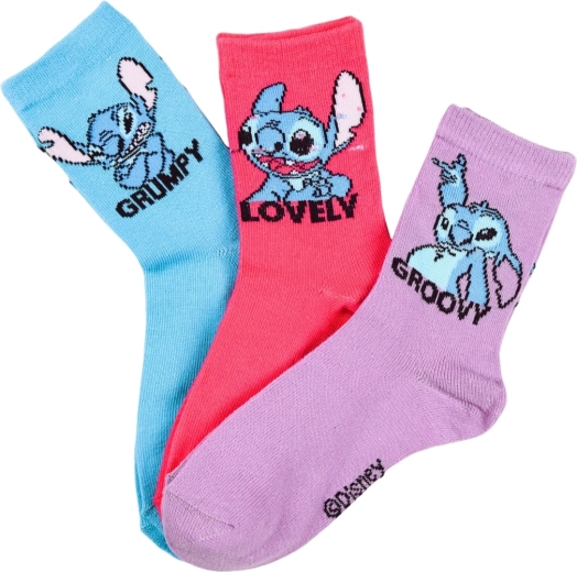 Șosete pentru copii Disney Lilo & Stitch Stitch (6 perechi) – Mărime: 31-34