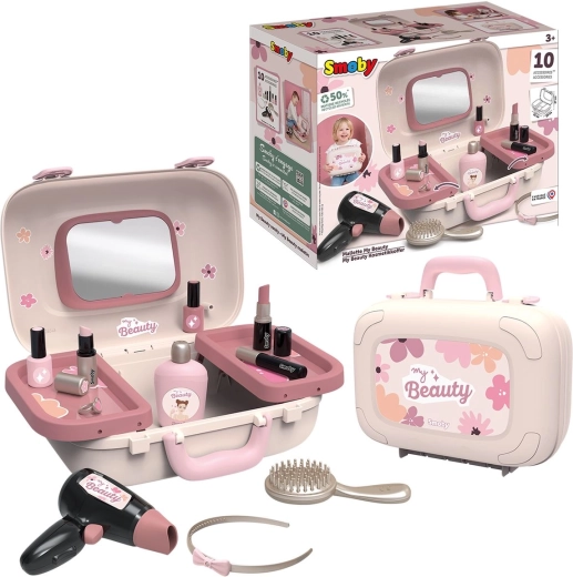 My Beauty trusă cosmetică cu oglindă și accesorii