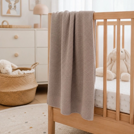 NANNA pătură din bambus Bamboo Beige